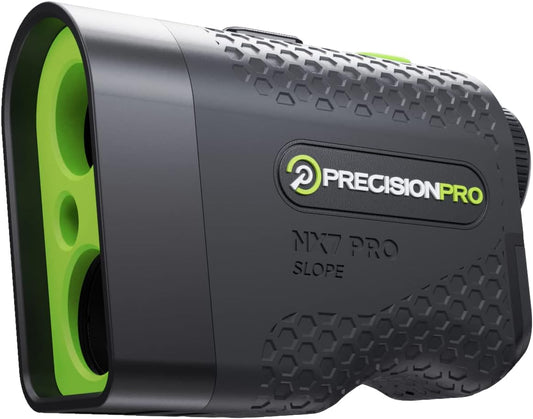 NX7 Pro Golf Rangefinder with Slope Switch- Laser Golf Range Finder Golfing Accessory - Slope, 6X, Flag Lock W Pulse Vibration, 650+ Yard Range Finder Golf Laser Rangefinder